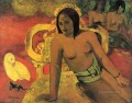 Vairumati Post Impressionism Primitivism Paul Gauguin